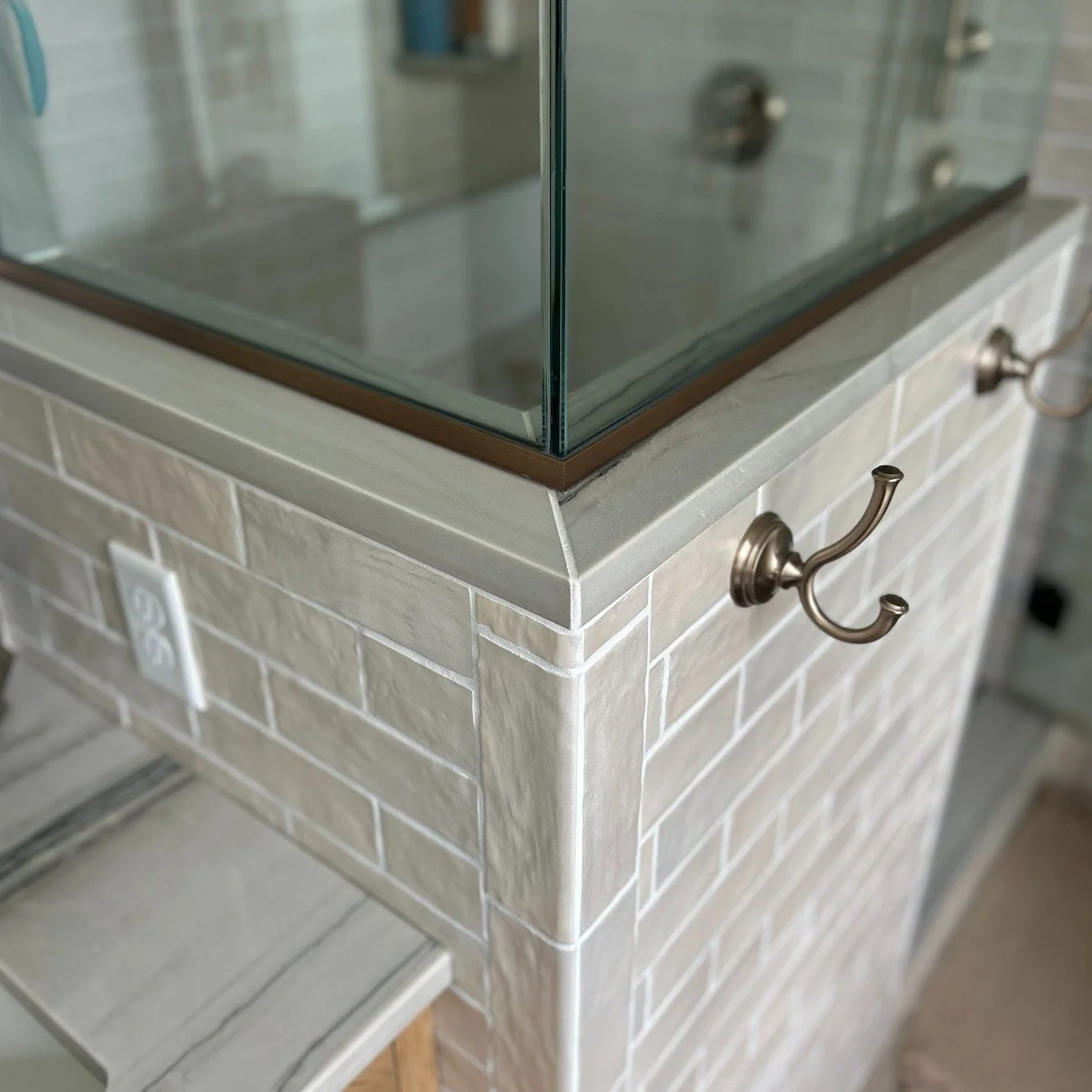 Bathroom Renovation - Granite countertops